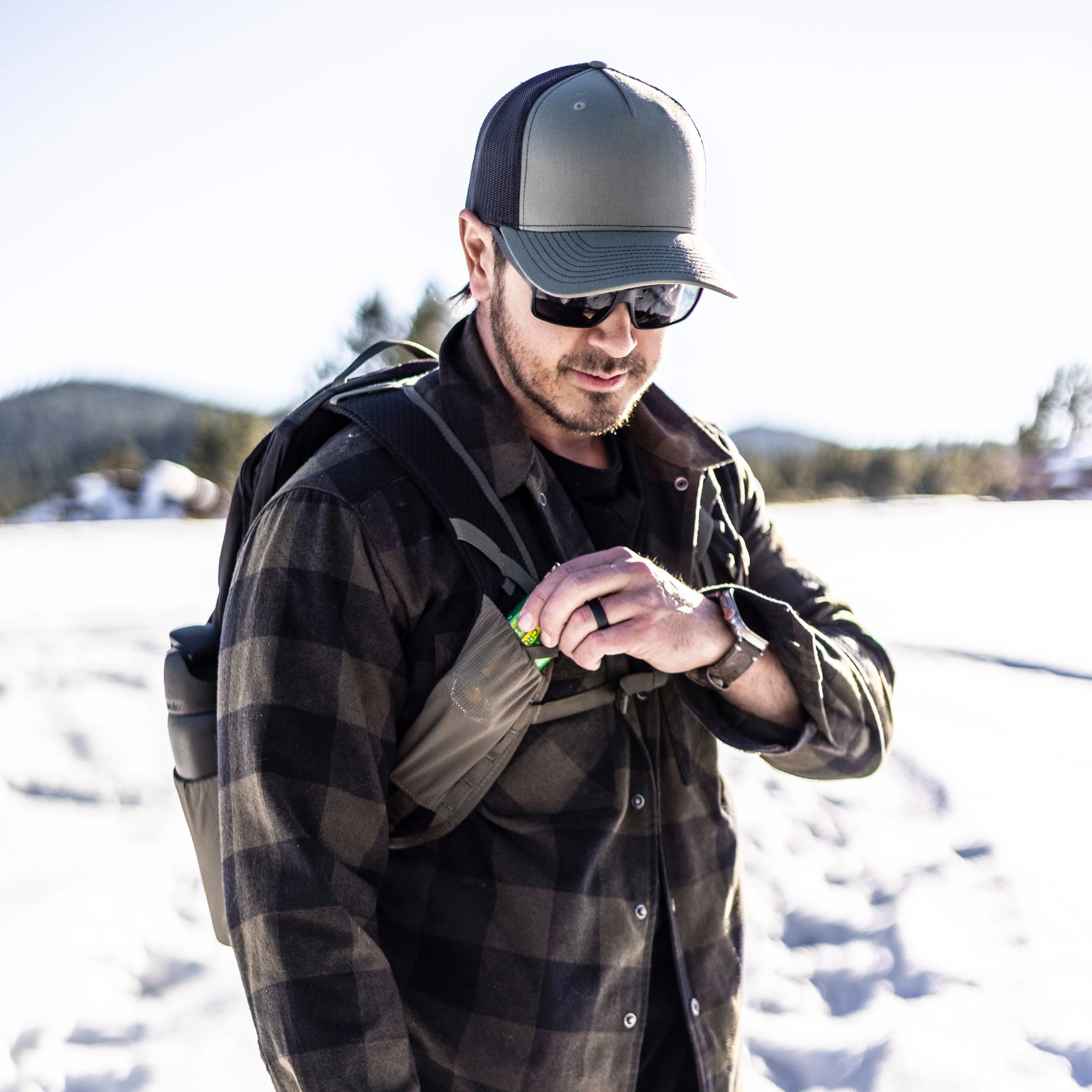 Last Line of Defense Stretch Tactical Flannel - Image 14