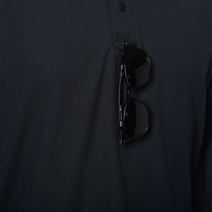 Mens Coldblack Long Sleeve Polo - Image 3