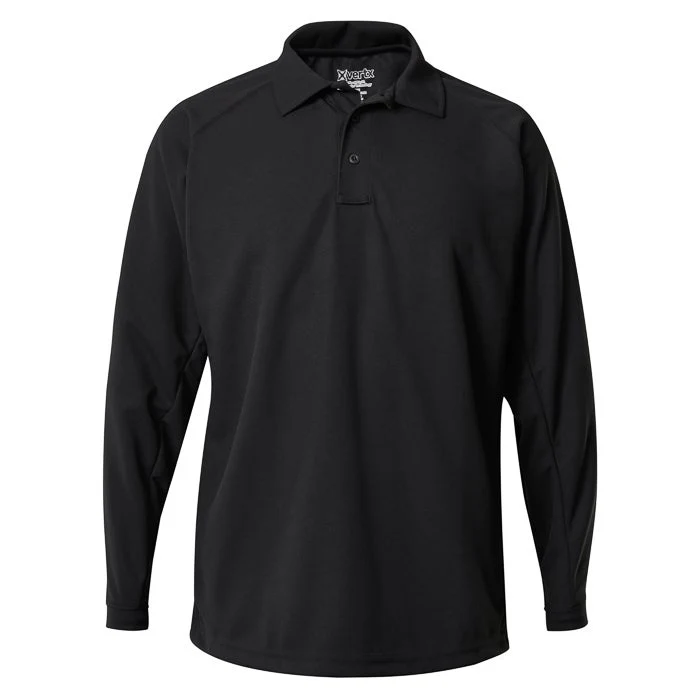 Mens Coldblack Long Sleeve Polo - Image 5
