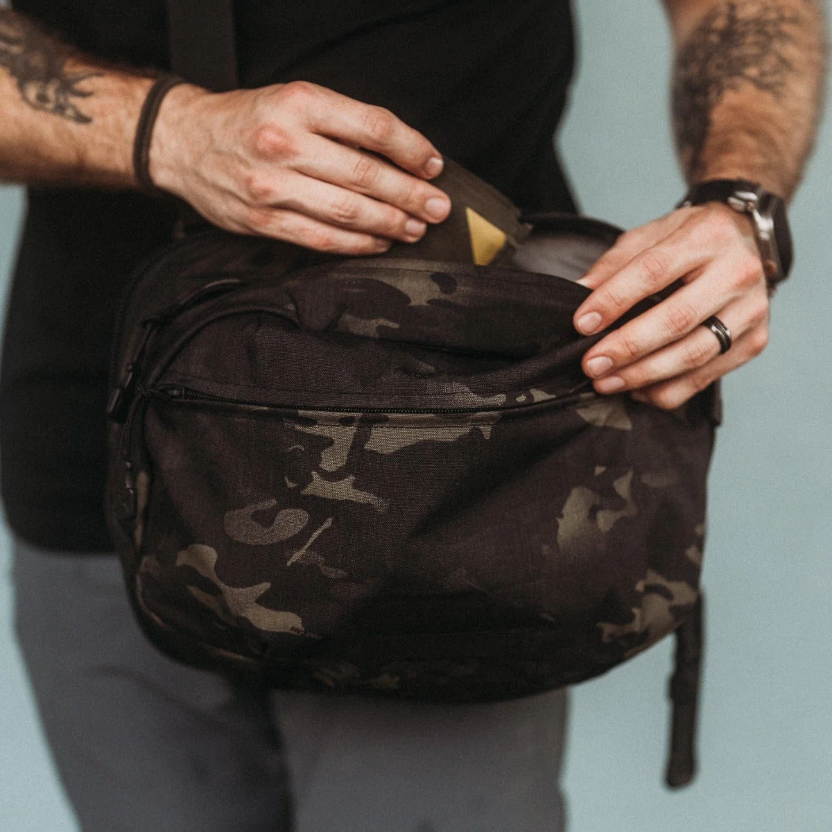 MultiCam® Black Navigator Sling Bag - Image 13