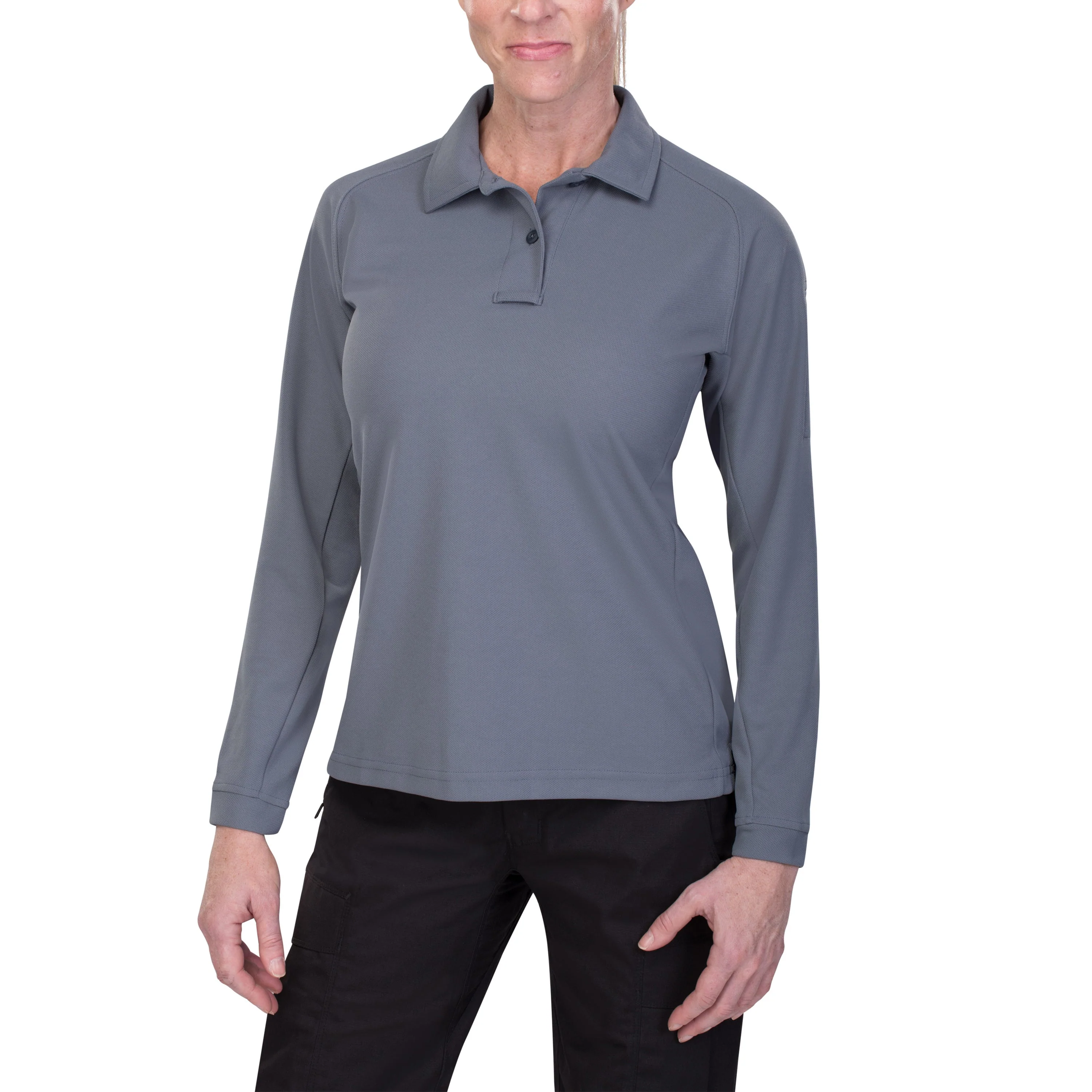 Women's Coldblack Long Sleeve Polo - Image 11