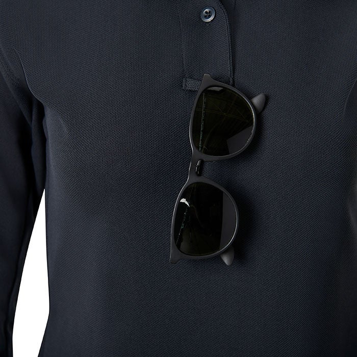 Women's Coldblack Long Sleeve Polo - Image 3