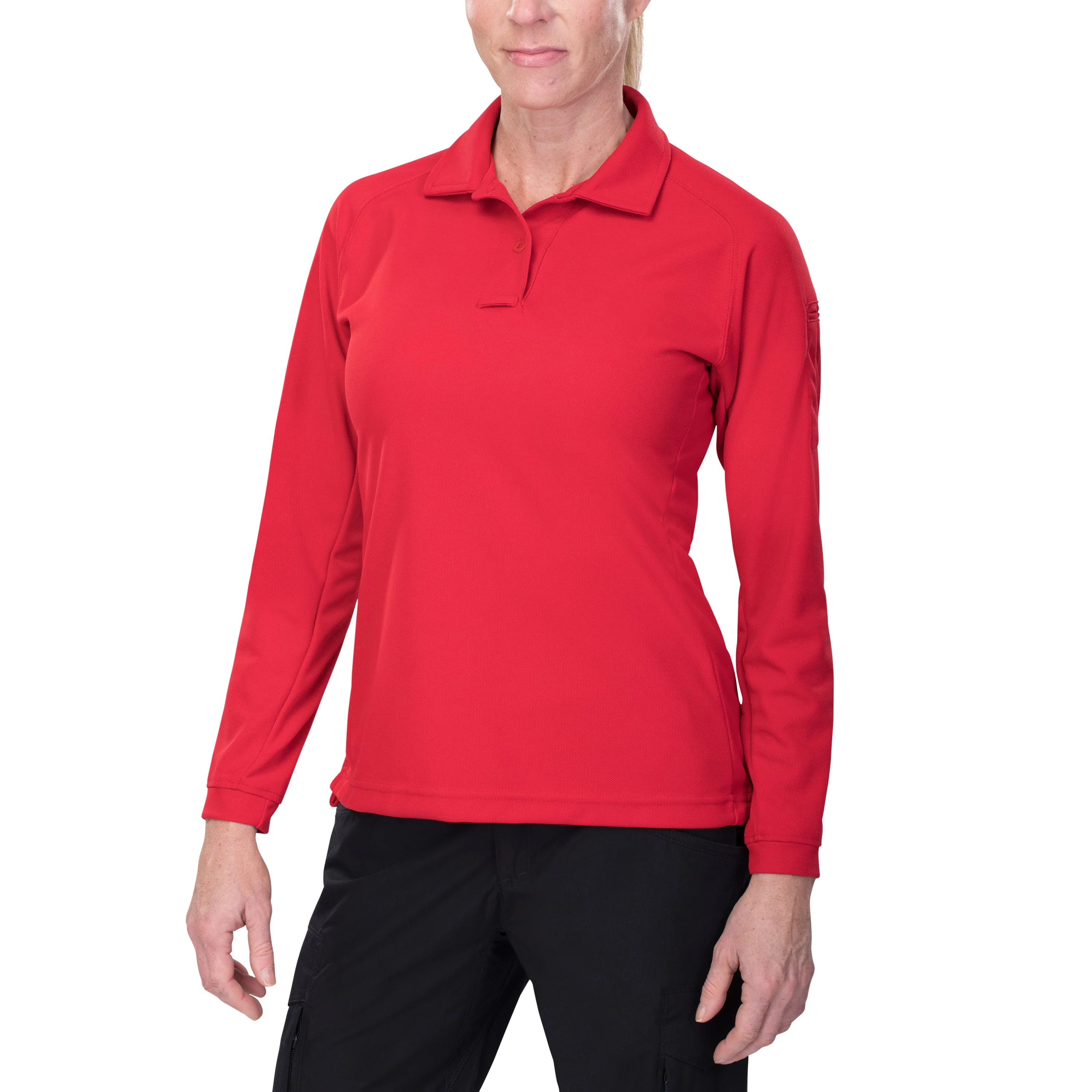 Women's Coldblack Long Sleeve Polo - Image 7